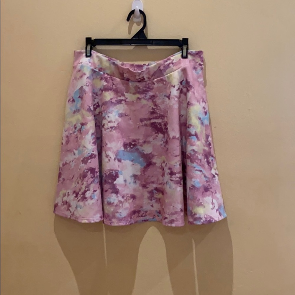 Pink galaxy skirt